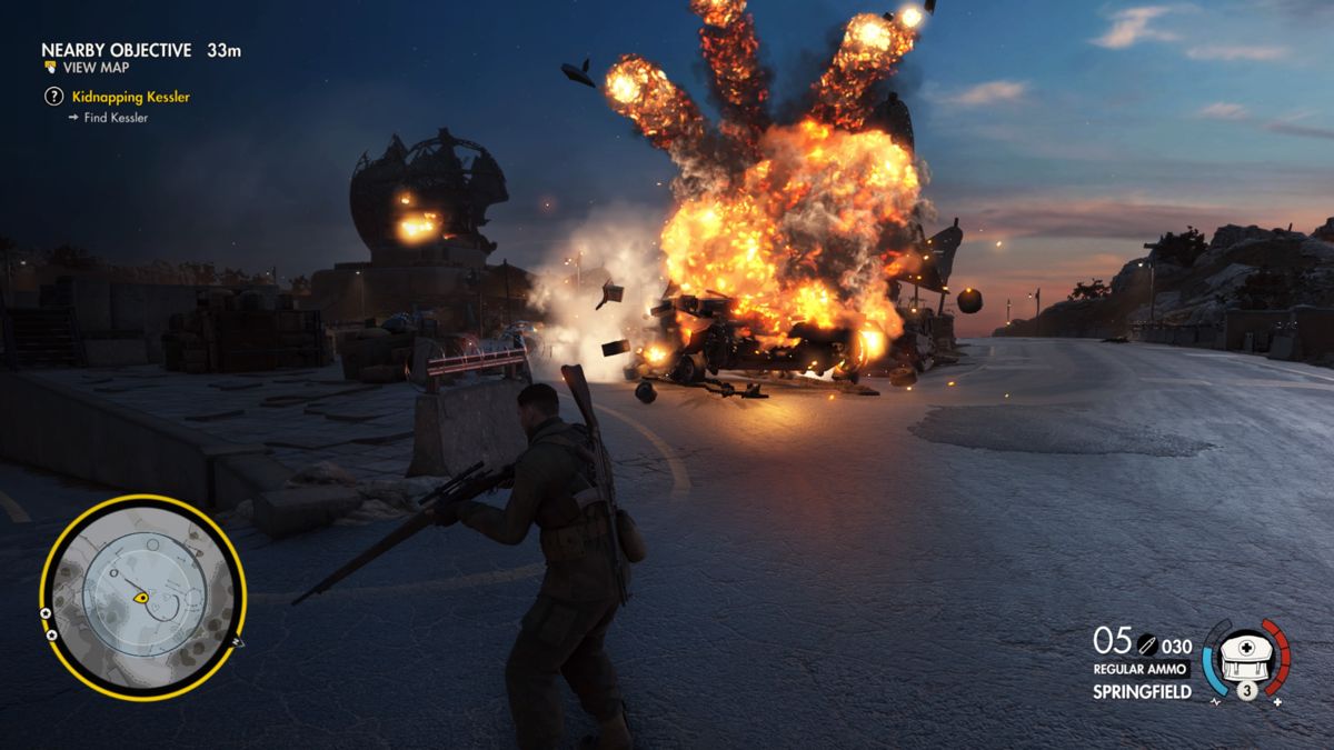 Sniper Elite 4 screenshot 4 for Nintendo Switch